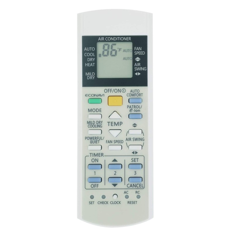 RCECAOSHAN Replacement for Panasonic Air Conditioner Remote Control A75C2913 CWA75C2913
