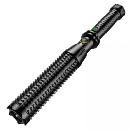 Unbranded LED Flashlight Super Bright Torch USB Rechargeable Lamp