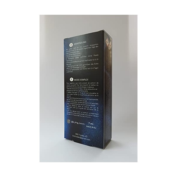 b_king_luxury b_king_luxury Diamant Holzkappe M?nner 7ml - Autoparfm - Autolufterfrischer