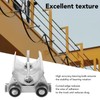 Stainless Steel Track Roller Wheel Trolley 24mm Pulley Diameter Cable
