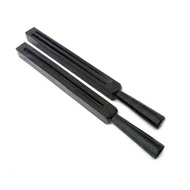 15 Inch Double Sided Ingot Wire Mold with Handle Gray in Color