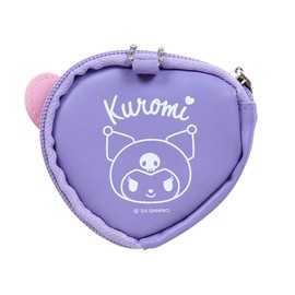 Sanrio 432911 Mini Pouch with Badge Character Prize 3 Colorful Heart Series Kurumi Kurumi-chan