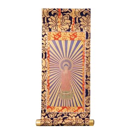 Honzon Wall Scroll Large Size East Amitabha Jodo Shinshu Otani School