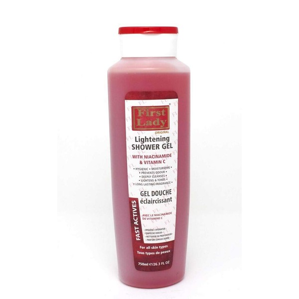 First Lady Skin Lightening Shower Gel 750ml - with Niacinamide