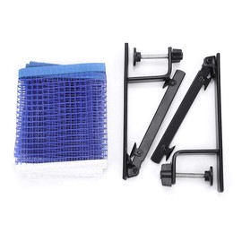 T Best Table Tennis Net Set Portable Table Tennis Net with Metal Clamp Posts Table Tennis Accessories