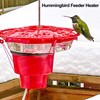 Hummingbird Feeder Heater for Winter Outdoor Garden Backyard (Feeder Not