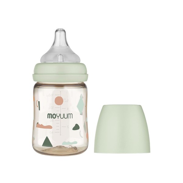 MOYUUM PPSU All in One Feeding Bottle, Stage 2, Medium