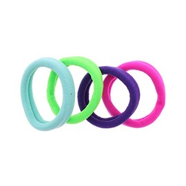 Zac's Alter Ego Card of Four 5.2cm Jersey Endless Elastics/Ponios