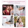 24 Pcs de Uñas Postizas a Presión,Uñas Postizas Cuadradas Cortas