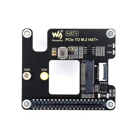 Coolwell for Raspberry Pi 5 PCIe to M.2 Adapter Fits NVMe Protocol M.2 Solid State Drive(SSD) Supports Gen2 and Gen3 Modes