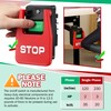 Dreyoo 120/230V Single Phase On/Off Switch, Efficient 120V 2HP Switch
