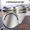 Marzoon Stainless Steel Bowls Capacity 1 Litre Diameter 18 cm