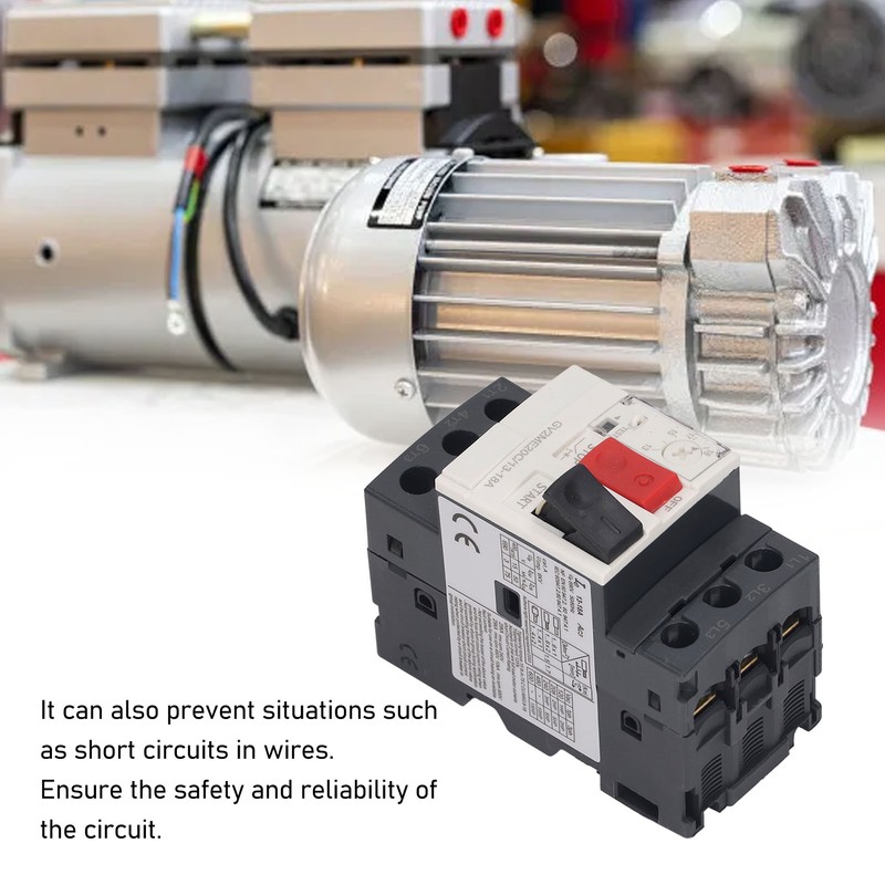 Motor Circuit Breaker 3P Overload Protection Switch Manual Motor Starter