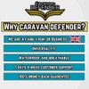 Caravan Defender Tow Hitch Cover Green Universal Towing Accessories Protector