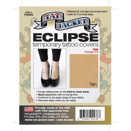 Tatjacket Eclipse Temporary Tattoo Covers (TAN)