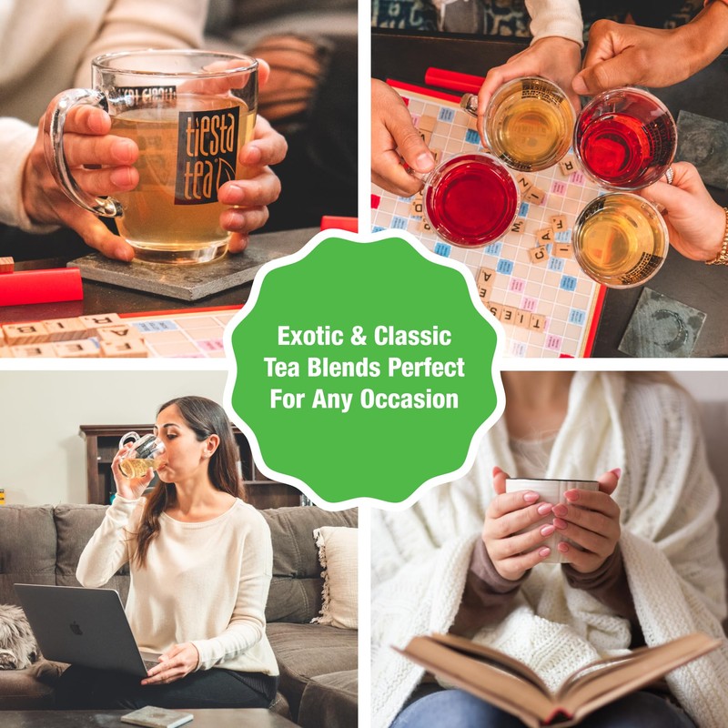 Tiesta Tea - Peaches N’ Green, Loose Leaf, Smooth Peach