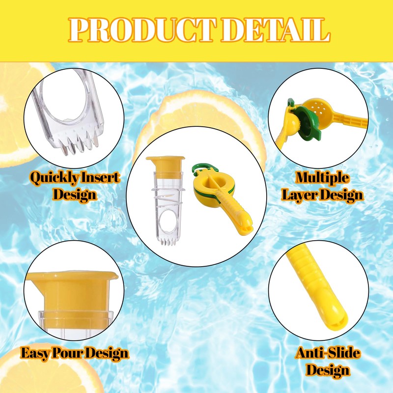 Lemon and Lime Squeezer, Hand Juicer, Hand Tool Lemon Squeezer