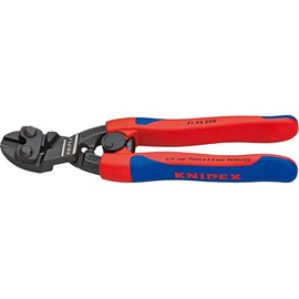 Knipex 71 22 200 Compact Bolt Cutters"CoBolt" 7,87" 20° angled with soft handle