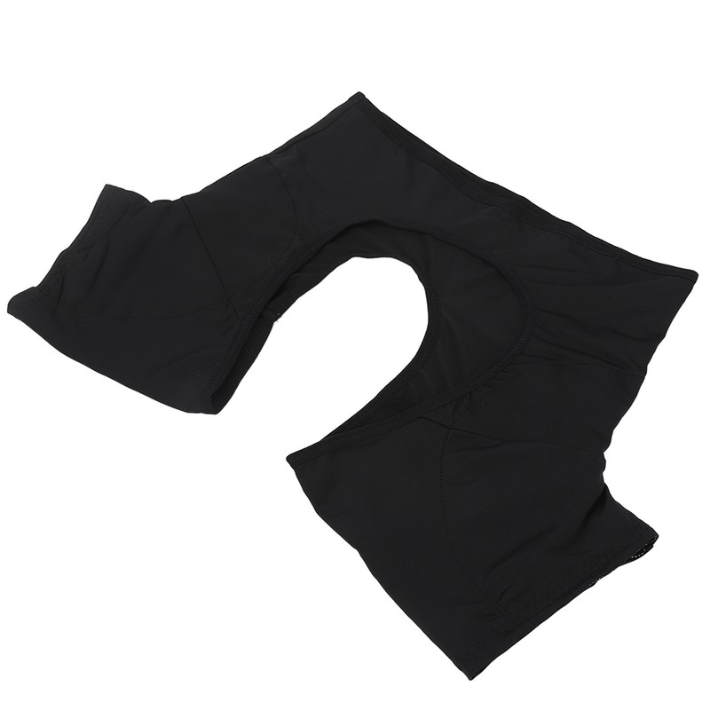 Underarm Sweat Vest Black Breathable Washable Quick Drying Armpit Sweat