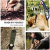GeGeDa Paracord 9 Core 550 Cuerda de paracaídas para acampar,