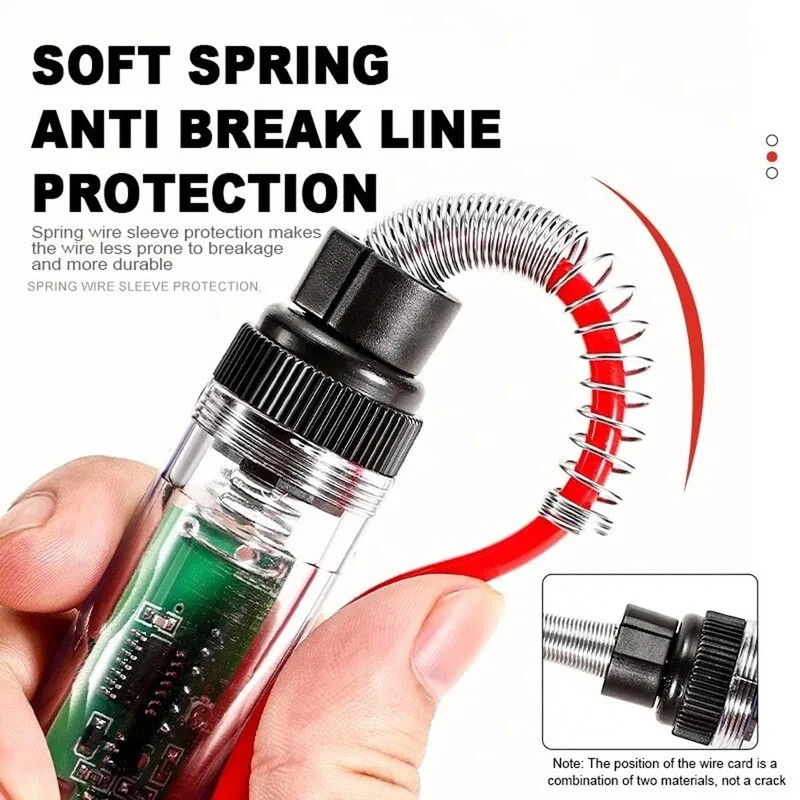 Car LED Circuit Detection Digital Display Pen, 6V/12V/24V Line Multifunctional