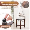 TYYIHUA Shower Foot Rest 13.2in - Corner Shower Stool for