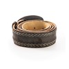 Traditional Costume Belt with Embroidery - Genuine Leather Belt, Original