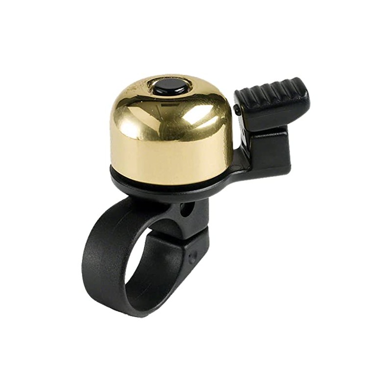 Mirrycle Corp Incredibell Bellini Bicycle Bell, Brass