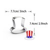 WJSYSHOP Uncle Sam Hat Shape Cookie Cutter
