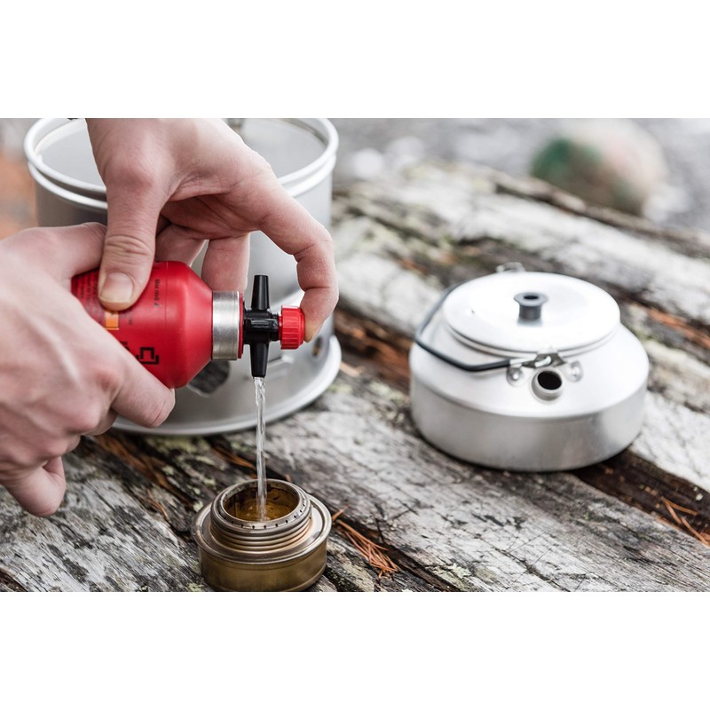 Trangia Fuel Bottle with Safety Valve, 0.5 L,Red