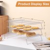 Cooling Rack for Baking 3 Tiers, 16" x 10" Cookie