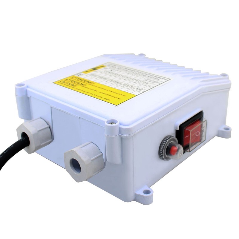 Well pump switch box deep well pump 220 motor protection