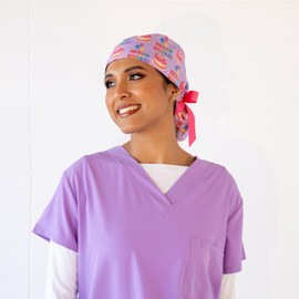Louis + Phil L&D Birthday Specialist Ponytail Scrub Cap