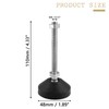 Bonsicoky 4 Pcs M8 Metal Adjustable Leveling Feet Heavy Duty,