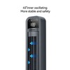OmniBreeze Digital Electric Tower Fan, Inner Oscillation with Remote Control,