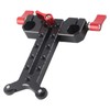 Long Lens Support Height Adjustable 15mm Rod Hole Aluminum Alloy