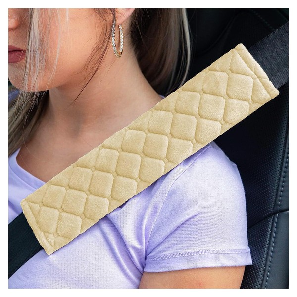 Kewucn - Funda para cinturón de seguridad extra larga, cojín