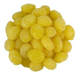 Old-Fashioned Sanded Lemon Drops Hard Candy, 2 Pounds
