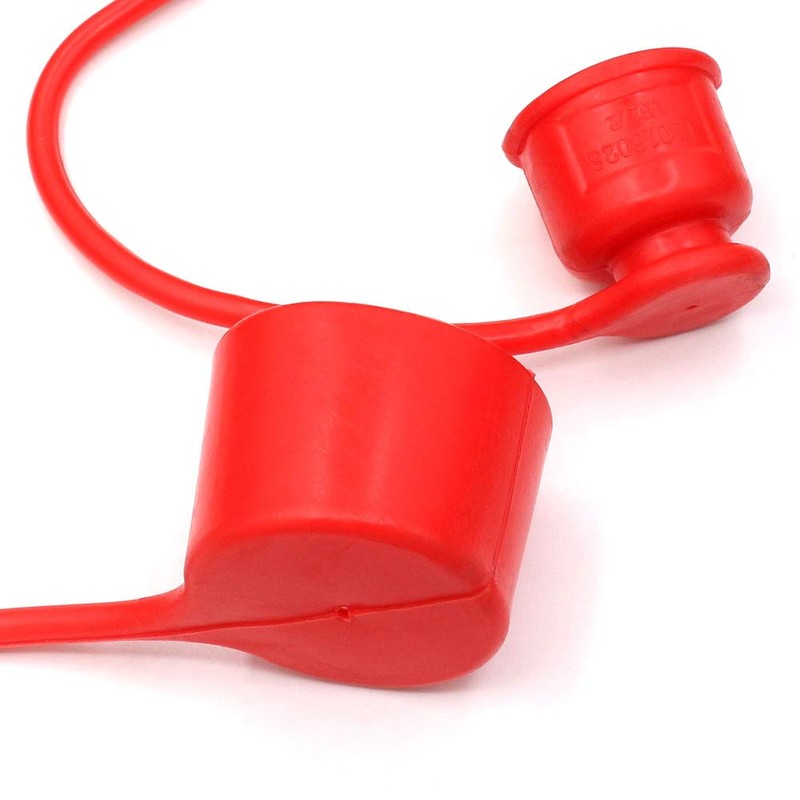 1/2" Skid Steer Bobcat Flat Face Hydraulic Coupler Dust Cap