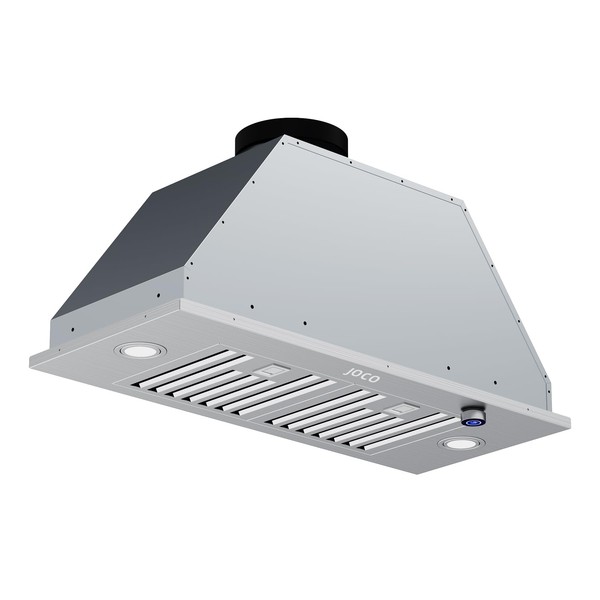 JOCO 27.75 Inch Built-in/Insert Range Hood, 900 CFM Stainless Steel