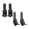 LNGJIN 2 Pairs of Hard Shell Suitcase Wheels, Suitcase Wheels