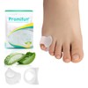 Toe Separators for Overlapping Toes Toe Spacers with Aloe Vera