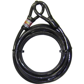 Security Plus 12024701 Cable Loop for Padlock Black