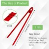 3PCS Silicone Kitchen Tongs Set - Perfect for Cooking &