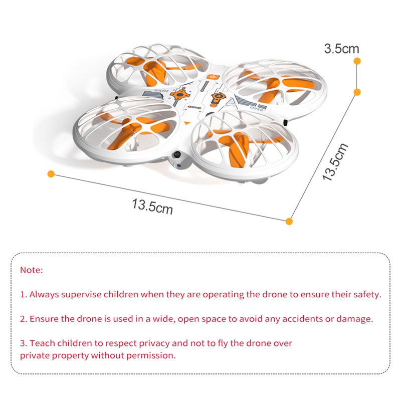 Mini Drone for Kids, Headless Remote Control Drone with Altitude