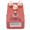 Distortion Pedal Dark Red Metal Classic British Rock Monoblock Guitar