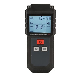 EMF Meter for Electromagnetic Field 5HZ to 3500MHz with Digital LCD Screen Handheld Radiation Tester for Ghost Hunting