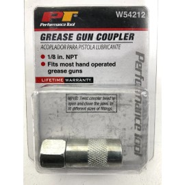 Performance Tool W54212 1/8" NPT Grease Gun Coupler