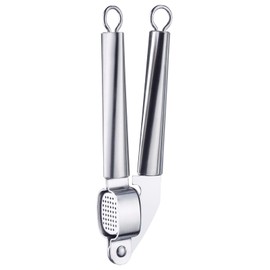 Westmark 18362270 Stainless Steel Garlic Press, Does It Right the First Time, Silver/Gray