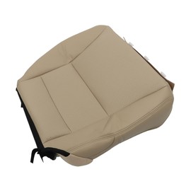 labwork Artificial Leather Driver Side Bottom Seat Cover Tan Replacement for Honda Accord 2013-2017